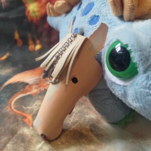 Klíčenka Kůň palomino