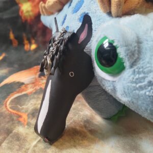 Klíčenka Fríský kůň