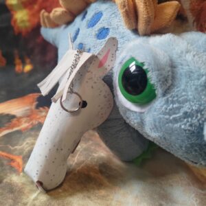 Klíčenka Kůň tečkovaný bělouš