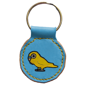 Papouščí klíčenka Andulák žlutý